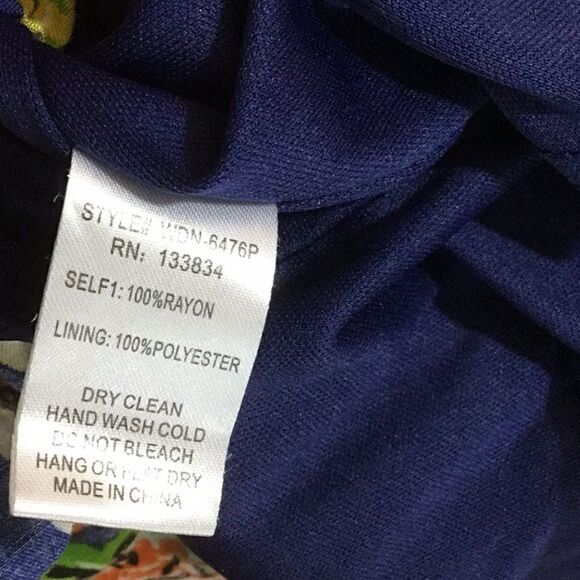 Lightweight skater skirt dress with tie back in sm - Picture 8 of 8